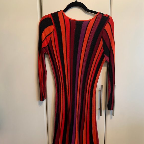 Eci Knit Striped Dress - Picture 2 of 2